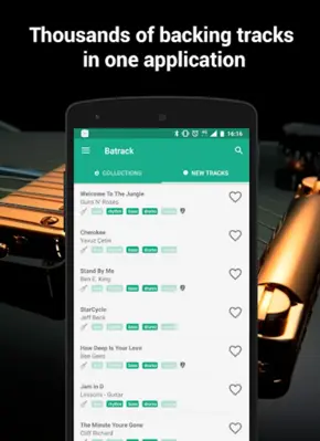 Backing tracks and tabs for le android App screenshot 3